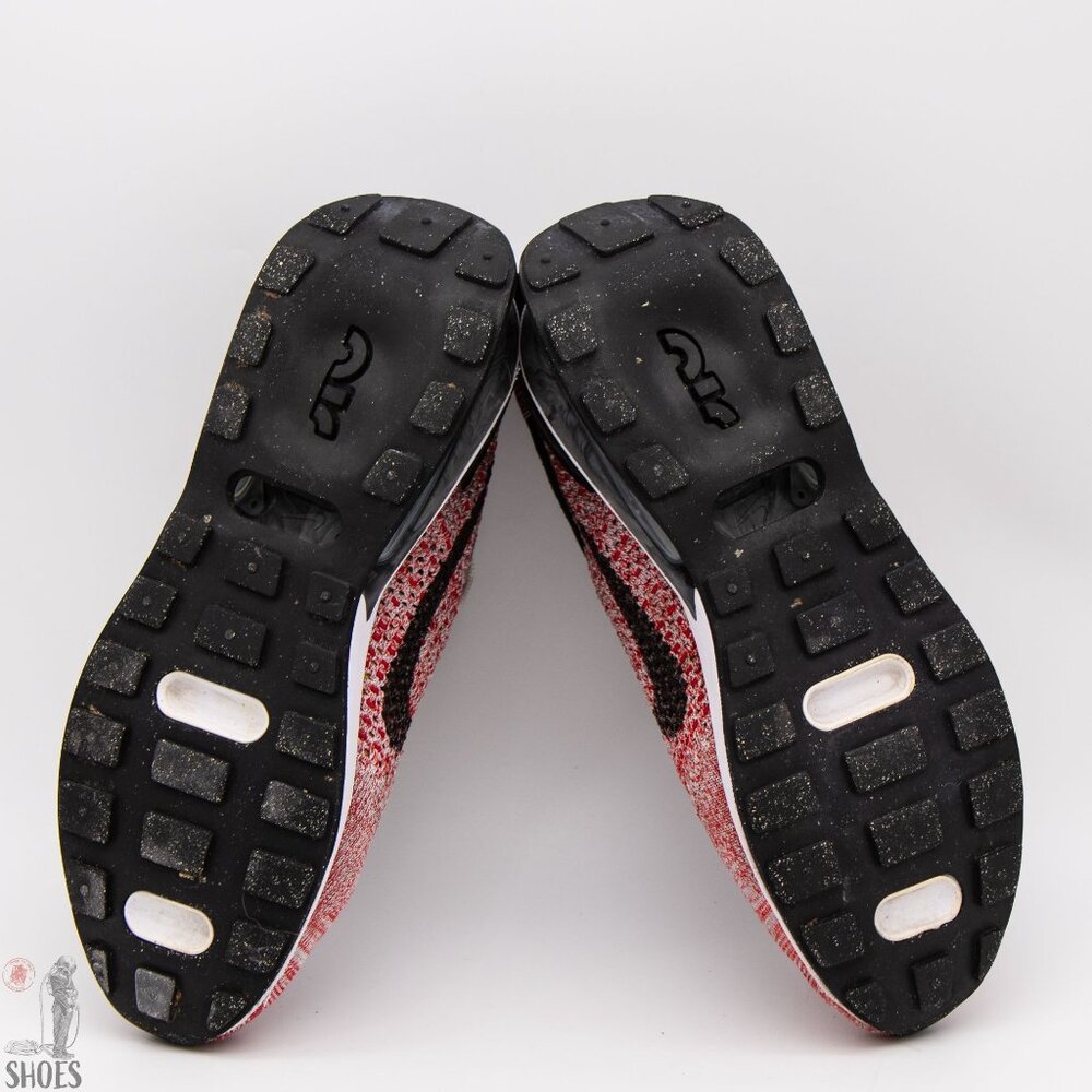 Nike Air Max Flyknit Racer Next Nature 'University Red Wold Grey' - Men's Size 9 - Picture 8 of 15